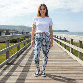 Roze Grijs Camo Flex Leggings