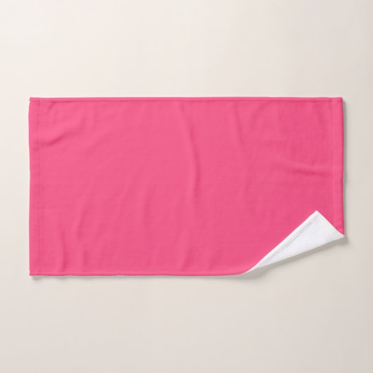 Roze grijs en zwart Abstract Bad Handdoek (Handdoek)