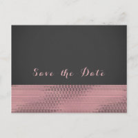 Roze & Grijs Moderne Glam Lovertjes Chic Bewaar de