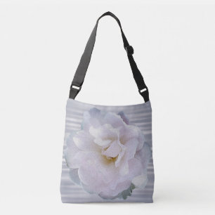Roze grijs roos crossbody tas