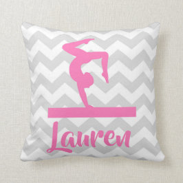 Roze grijze Sierkussen