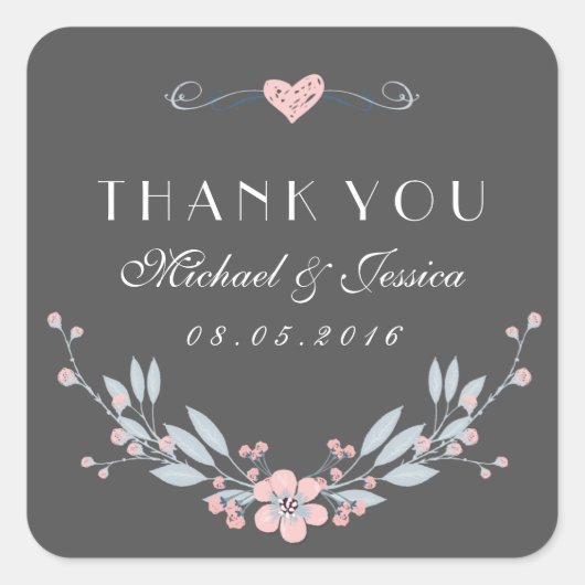 Roze grijze Sticker voor het Bloedweddenschap met (Voorkant)