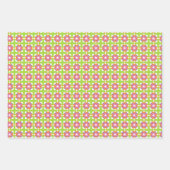 roze groen inpakpapier vel (Voorkant 2)