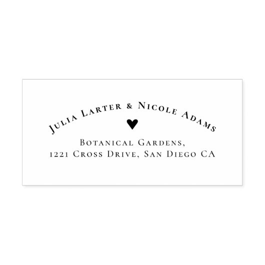 Roze Groen Roos bloemblaadjes bloementuin bruiloft Zelfinktende Stempel (Design)