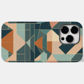 roze groen vierkant Case-Mate iPhone case (Achterkant (horizontaal))
