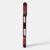 Roze, Groen & Zwart Fractal telefoonhoesje Case-Mate iPhone Case (Achterkant / Rechts)