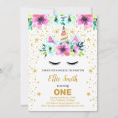  Roze & Groene Eenhoorn Kaarten (Voorkant)