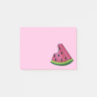 Roze groene japy Watermeloen Melon Slice Fruit