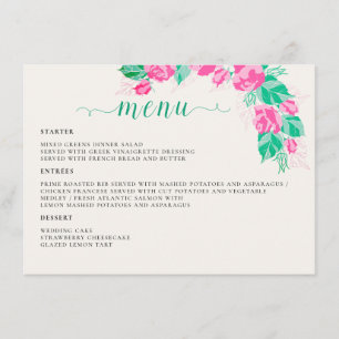 Roze Groene Roos Bloemblaadjes Bloemen Tuin Bruilo Menu