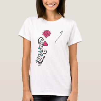 roze/groene t-shirt