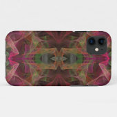 Roze, Groene & Zwarte iPhone 5 Aangepaste Hoesje-M Case-Mate iPhone Case (Achterkant (horizontaal))