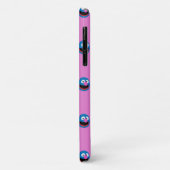 Roze Grover Face Pattern Case-Mate iPhone Case (Achterkant/links)