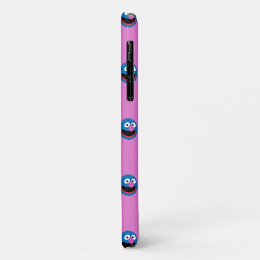 Roze Grover Face Pattern Case-Mate iPhone Case (Achterkant/links)
