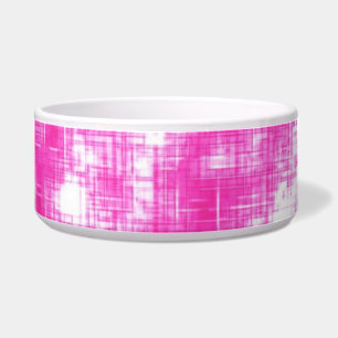 Roze Grundge Pet Bowl Voerbakje