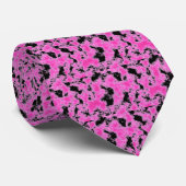 Roze grunge stropdas (Opgerold)