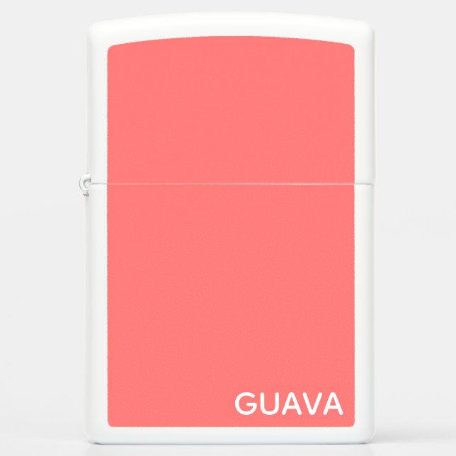 Roze guave-kleurnaam (Voorkant)