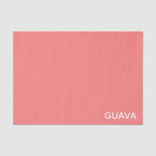 Roze guave-kleurnaam tissuepapier