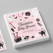 Roze Halloween Feest Voor Baby Meisje