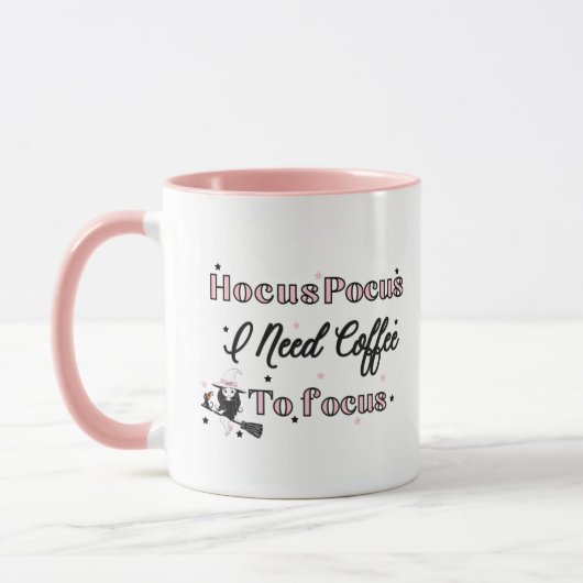 Roze Halloween Hocus Pocus Mok (Links)