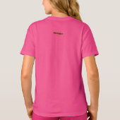 Roze Halloween Kinder T-shirt (Achterkant)