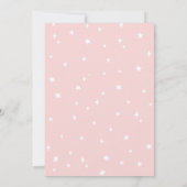 Roze Halloween Kostuum Party Kaart (Achterkant)