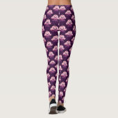 Roze Halloween Leggings (Achterkant)