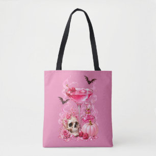 Roze Halloween Meisjes Nacht Boo Ze Cocktail Fee Draagtas
