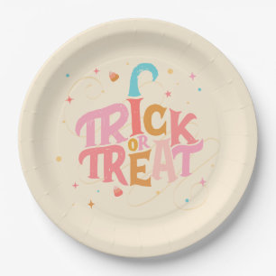 Roze Halloween Papier Bord