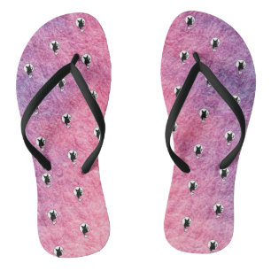 Roze Halloween Teenslippers van Dichteres Adiela A
