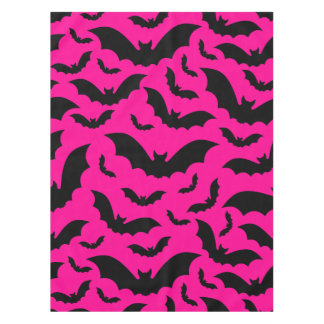 roze halloween vampier vleermuizen gotisch tafelkleed