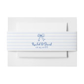 Roze hand getrokken boog en strepen krabbelen brui uitnodigingen wikkel (Voorkant Voorbeeld)