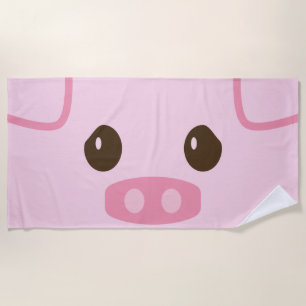 Roze handdoek