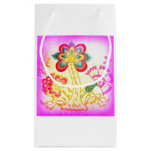 roze handpalm cadeautas (Achterkant)