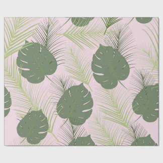 Roze handpalmpapier cadeaupapier