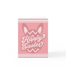 Roze Happy Paaster Bunny