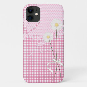 roze hart abstract en duivels iPhone 11 hoesje