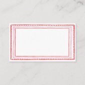 Roze Hart Baby shower Luier Raffle Tickets Informatiekaartje (Achterkant)