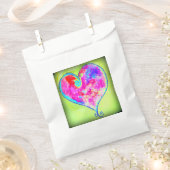 roze hart bedankzakje (Geknipt)