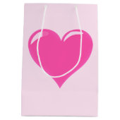 Roze Hart Cadeautas - Aanpasbaar (Achterkant)