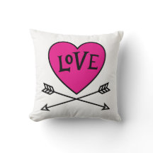 Roze Hart Cupido's Boogjes LIEFDE