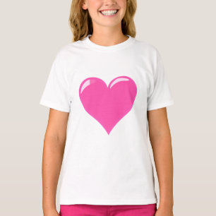 Roze hart - Liefde T-shirt