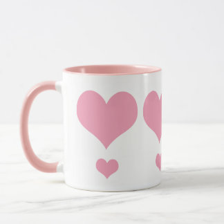 Roze Hart Liefdesmok Mok