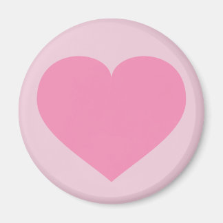 Roze hart magneet