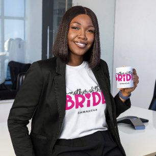 Roze Hart Moeder van de Bruid T-shirt