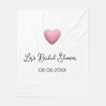 Roze hart pastel retro bruidsfeest datum boho te