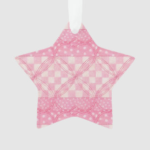 ROZE HART QUILT Acryl Star Ornament