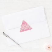 ROZE HART QUILT Driehoek Stickers (Envelop)