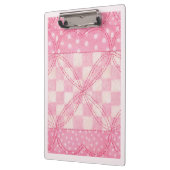 ROZE HART QUILT Klembord / roze (Links)