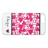 Roze Hart Telefoonhoes Case-Mate iPhone Case (Achterkant (Horizontaal))