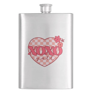 Roze hart Xoxo Hugs en Kisses Flacon